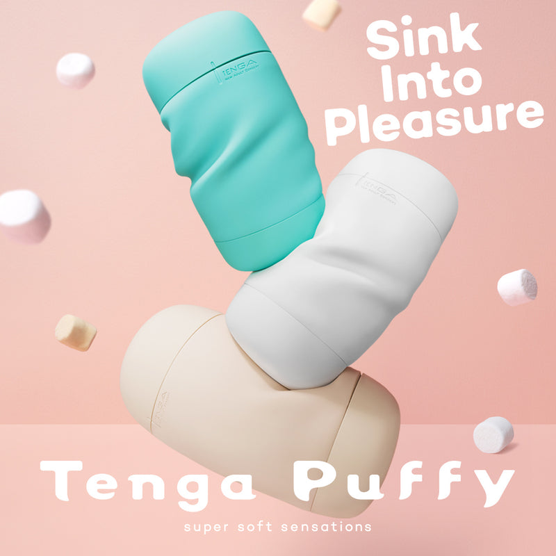 TENGA Puffy Sugar White